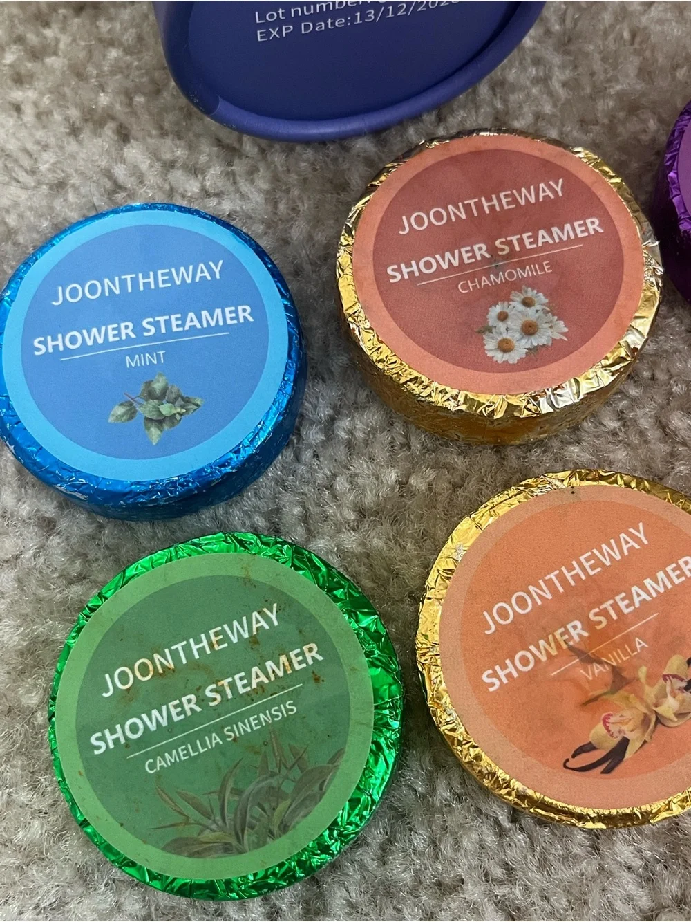 Shower Steamers Aromatherapy - Lavender, Chamomile, eucalyptus & Mixed Scents